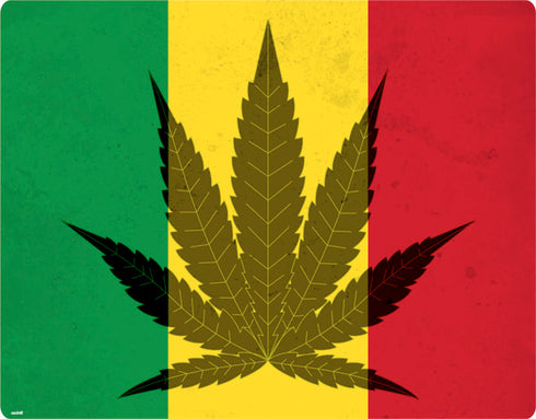 Marijuana Rasta Flag Galaxy Book 12in Skin